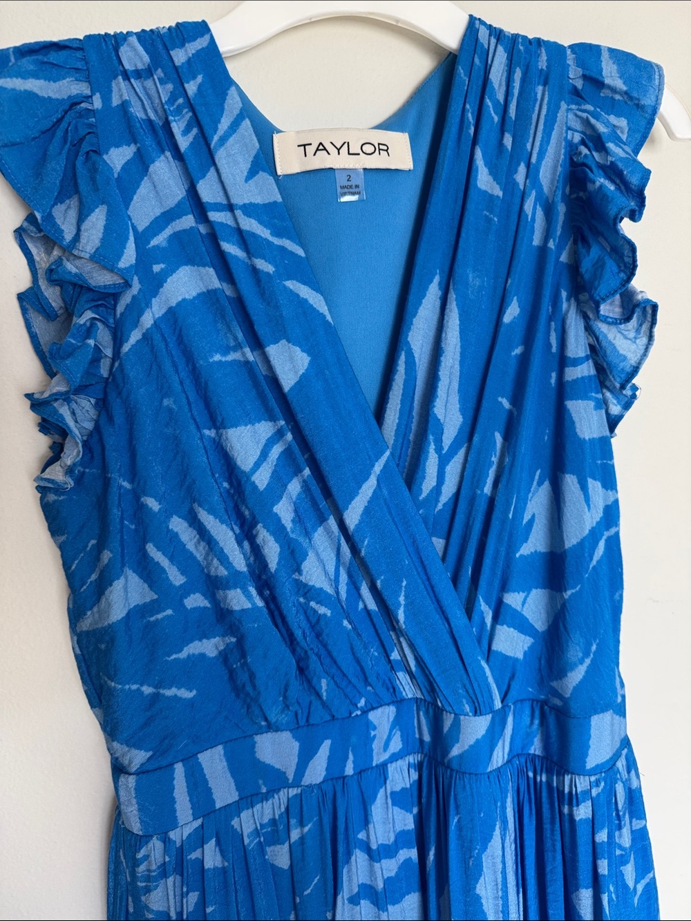 Taylor Flutter Sleeve Tiered Maxi Dress 2 - Picture 4 of 7
